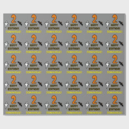 Andra födelsedagen: Taloky Halloween-tema + anpass Presentpapper