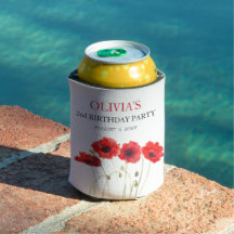 Andra Födelsedagsfesten Poppies Flicka