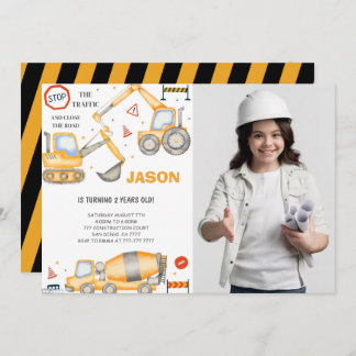 Andra födelsedagsfotombjudan till bildobfordran inbjudningar