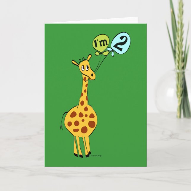 Andra födelsedagskortet kort (Framsida)