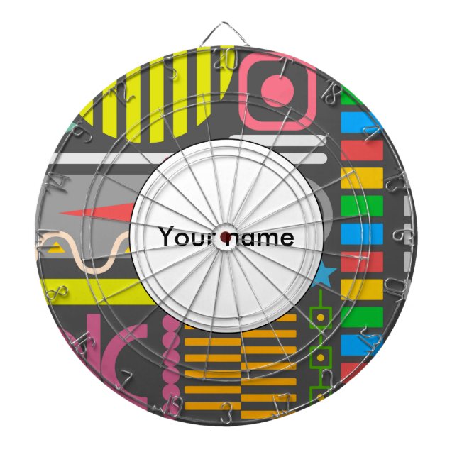 Andra former darttavla (Framsidan)