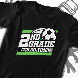 Andra fotbolls-EM Klass första dagen Back to schoo T Shirt