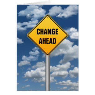 Ändra framåt hälsningskort