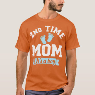 Andra gången mamma 2 sin pojke t shirt