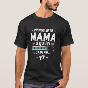 Andra gången mamma baby tillkännagivande - Beforde T Shirt