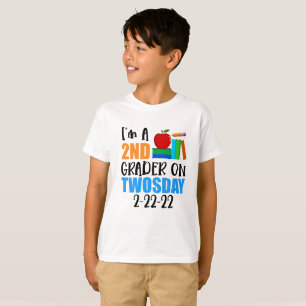 Andra graderingen Tvådag I Tosday Tisdag T-Shirt