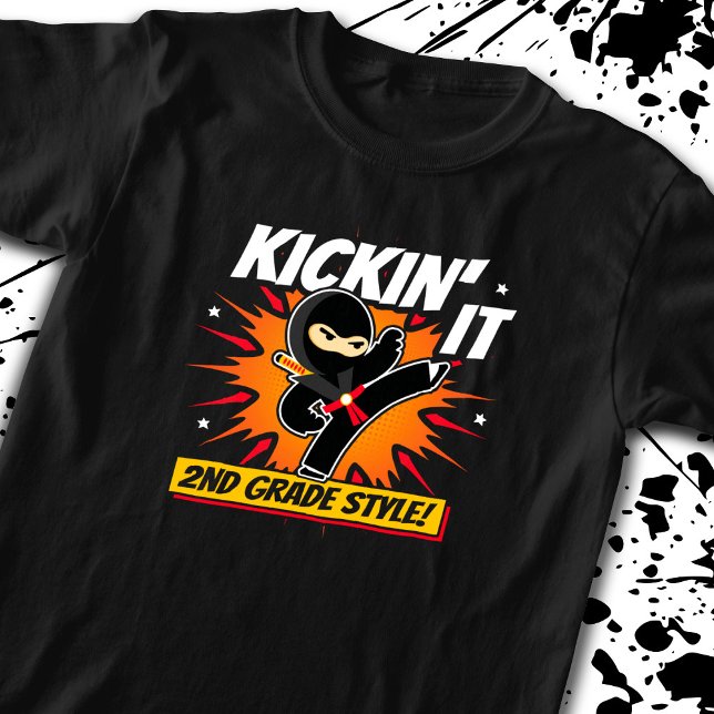 Andra gradern - Back to school - andra Klass T Shirt (Skapare uppladdad)