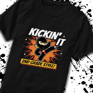 Andra gradern - Back to school - Ninja - andra Kla T Shirt