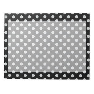 Ändra Grått Polka dots Valfritt Färg-klicka på Anp Anteckningsblock