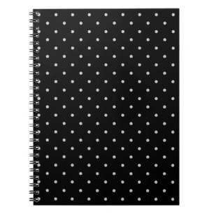 Ändra Grått Polka dots Valfritt Färg-klicka på Anp Anteckningsbok Med Spiral