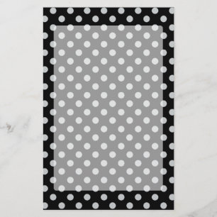 Ändra Grått Polka dots Valfritt Färg-klicka på Anp Brevpapper