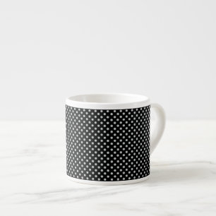 Ändra Grått Polka dots Valfritt Färg-klicka på Anp Espressomugg