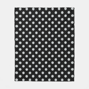 Ändra Grått Polka dots Valfritt Färg-klicka på Anp Fleecefilt