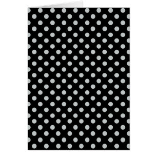 Ändra Grått Polka dots Valfritt Färg-klicka på Anp Hälsningskort
