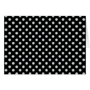 Ändra Grått Polka dots Valfritt Färg-klicka på Anp Hälsningskort