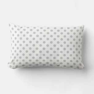 Ändra Grått Polka dots Valfritt Färg-klicka på Anp Lumbarkudde