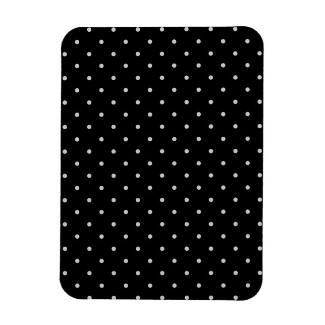 Ändra Grått Polka dots Valfritt Färg-klicka på Anp Magnet (Vertikal)