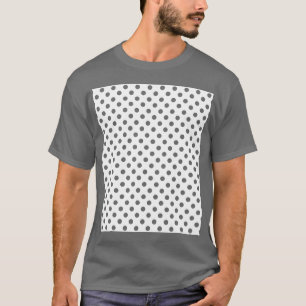 Ändra Grått Polka dots Valfritt Färg-klicka på Anp T-shirt