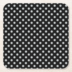 Ändra Grått Polka dots Valfritt Färg-klicka på Anp Underlägg Papper Kvadrat