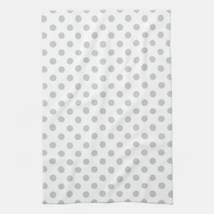Ändra Grått Polka dots Valfritt Färg-klicka på Kökshandduk