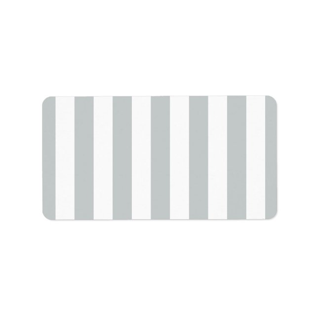 Ändra Grått Rand till Anpassa till valfri Färg-kli Adressetikett (Framsidan)