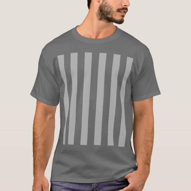 Ändra Grått Rand till Anpassa till valfri Färg-kli Tee Shirt (Framsida)