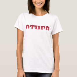 Andra halvan (översta delen) t shirt
