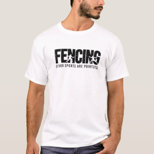 Andra idrotter är meningslösa Fencer Epee Mar T Shirt