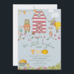 Andra inbjudan till Fall Forest Friends på födelse<br><div class="desc">Har du en födelsedagskalender för din lilla pumpa? Den här fina utformningen inbegriper söt pumpor, höst löv och söta djur. Formgivningarna har en texturerad avsluta till ge att de känner sig luxurösa även om de är tryckta på standardkortet. Gör det till ett födelsedagstema med vår pappra party-maskin och décor. Finns...</div>