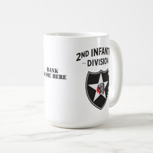 Andra infanteridivisionen - Anpassade Kaffemugg