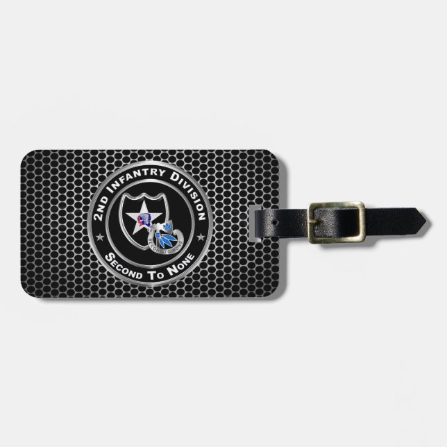 Andra infanteridivisionen bagagebricka (Horisontell Framsida)