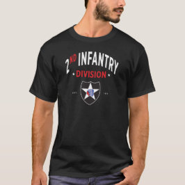 Andra infanteridivisionen - Förenta Stater T Shirt