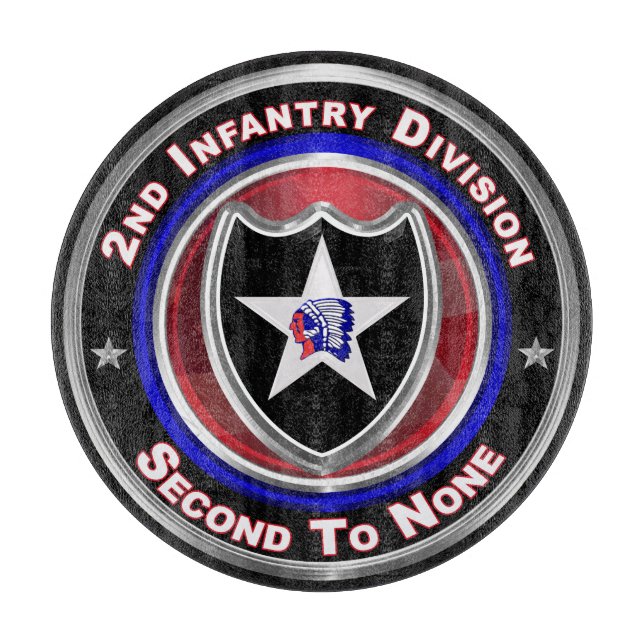 Andra infanteridivisionen "Second to None" (Framsidan)