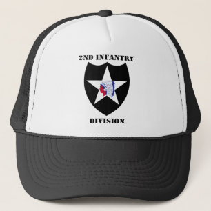 Andra infanteridivisionen W/Text Truckerkeps
