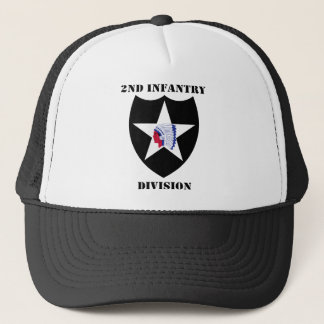 Andra infanteridivisionen W/Text Truckerkeps