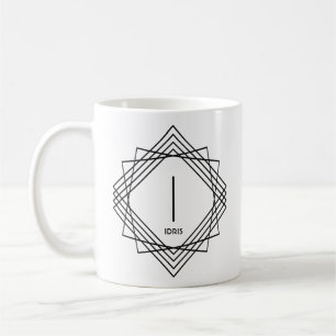 Ändra inledande tillägg av klassiskt Namn-geometri Kaffemugg