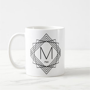 Ändra inledande tillägg av klassiskt Namn-geometri Kaffemugg