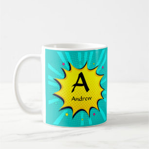 Ändra inledande tillägg till Namn, popup-diagram - Kaffemugg
