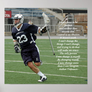 Ändra jag själv Lacrosse Poster