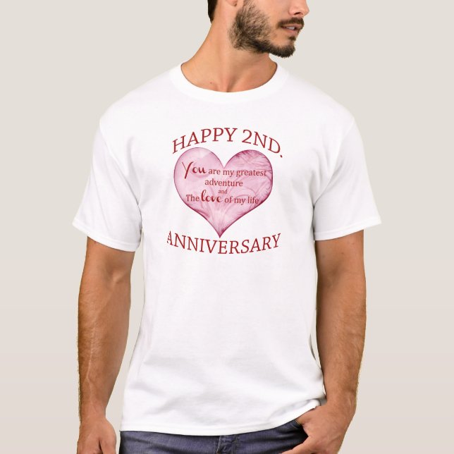 Andra. Jubileum Tee Shirt (Framsida)