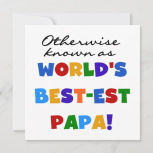 Andra kända bästa Pappa-skjortor och -gåvor