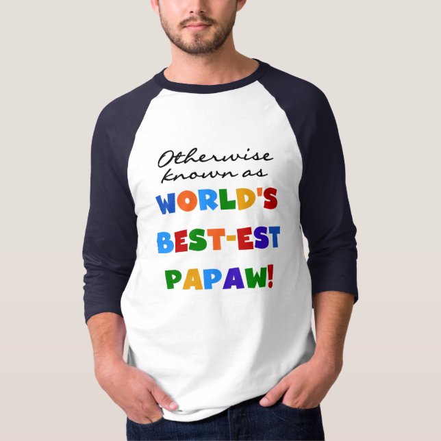 Andra kända bästa T-shirts och gåvor av papaw-typ (Framsida)
