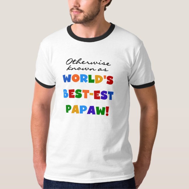 Andra kända bästa T-shirts och gåvor av papaw-typ (Framsida)