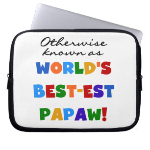 Andra kända bästa T-shirts och gåvor av papaw-typ Laptop Fodral