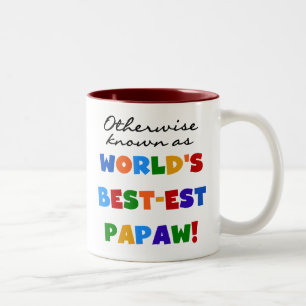 Andra kända bästa T-shirts och gåvor av papaw-typ Två-Tonad Mugg