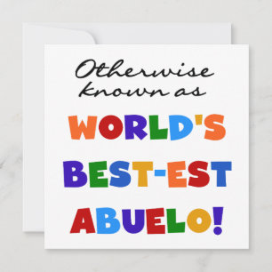 Andra kända som bästa Abuelo-gåvor