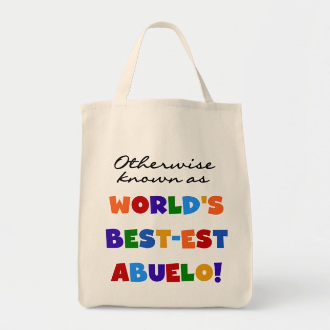 Andra kända som bästa Abuelo-gåvor Tygkasse (Framsidan)