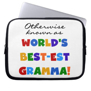 Andra kända som bästa Gramma-gåvor Laptop Sleeve