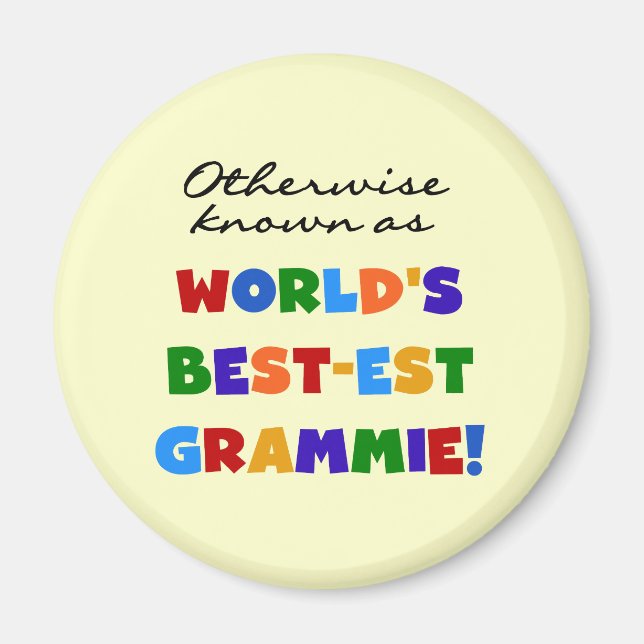 Andra kända som bästa Grammie-gåvor Magnet (Framsidan)
