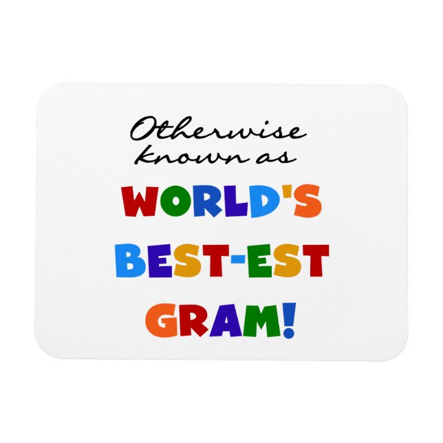 Andra kända som bästa grampresenter magnet (Horisontell)